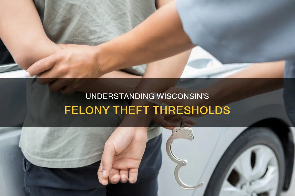 what monetary amount of theft constitutes a felony in wisconsin