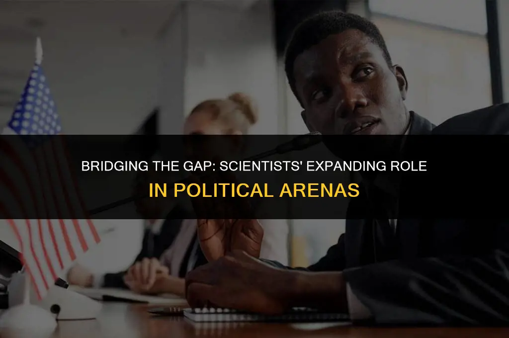 what more can scientists do in politics