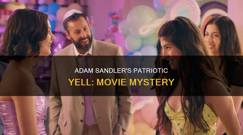 what movie does adam sandler yell the constitution in