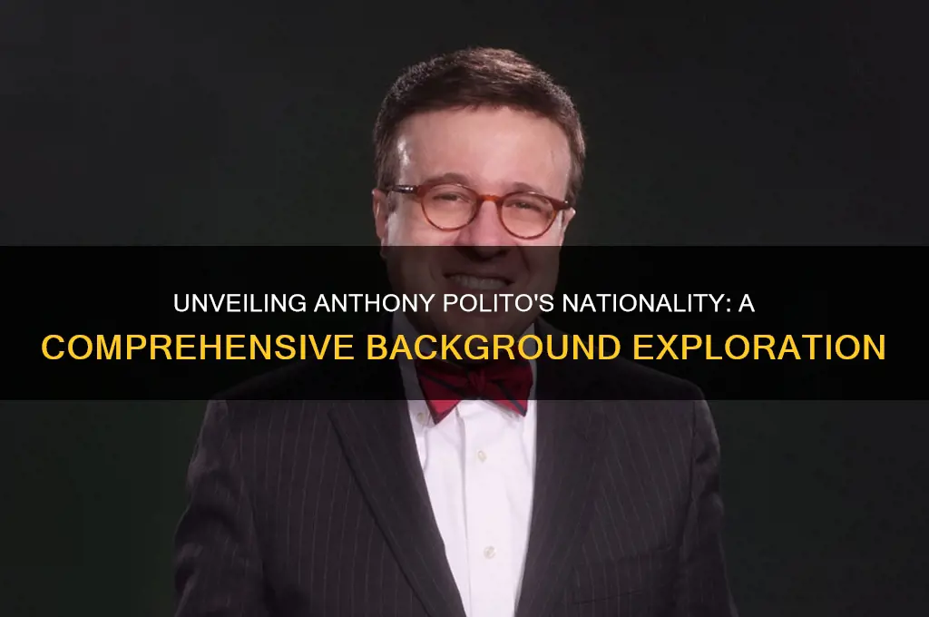 what nationality is anthony polito