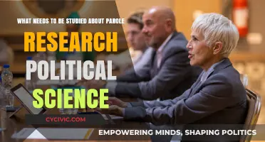 Exploring Parole Research: Political Science Perspectives and Future Directions