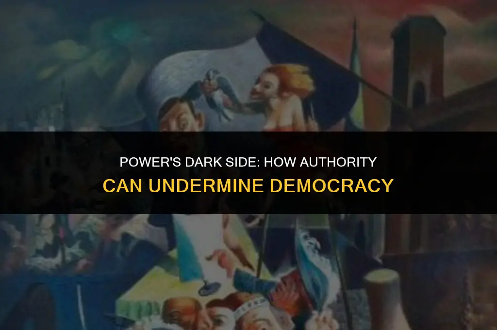 what negative effect can power create in the political structure