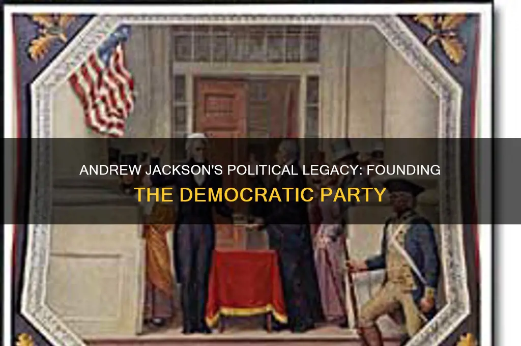 what new political party did andrew jackson belong in