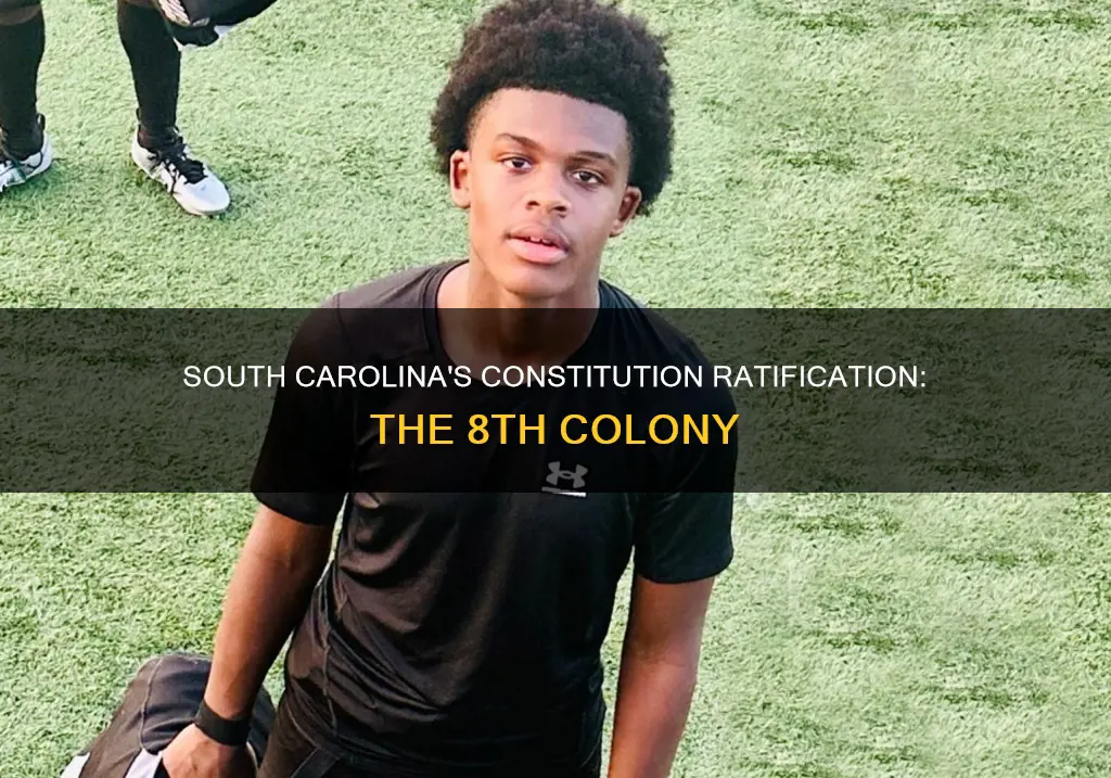 what number colony was south carolina to radify the constitution