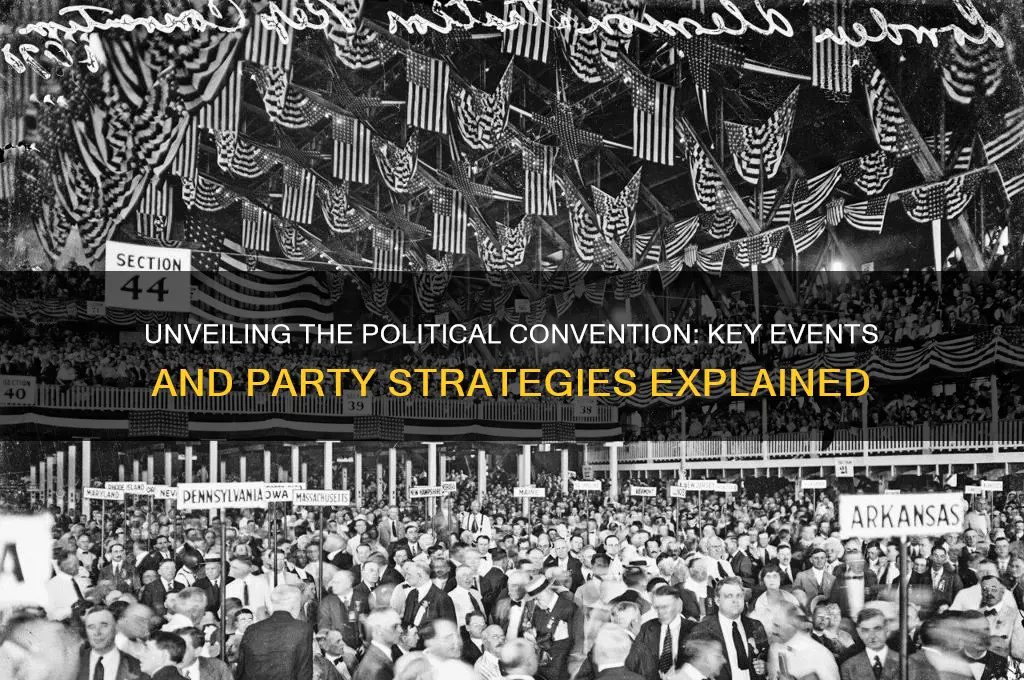 what occurs at the political convention for each party
