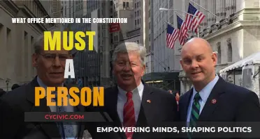 The Constitution's Office: Who Must Hold It?