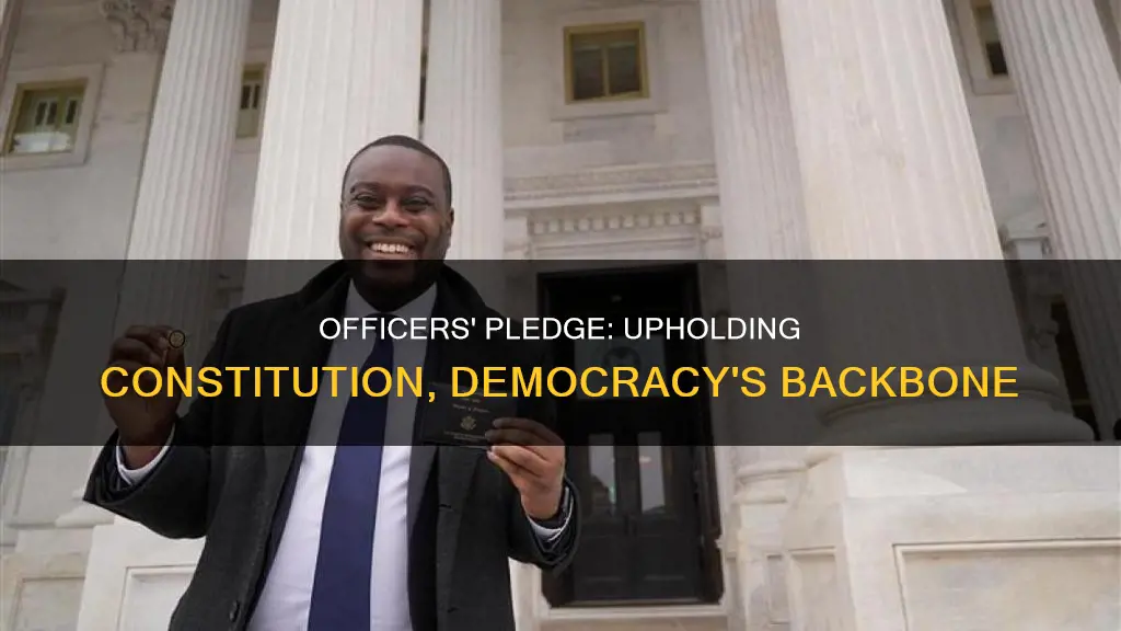 what officers must swear to support the constitution