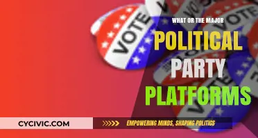 Understanding the Core Beliefs of Major Political Party Platforms