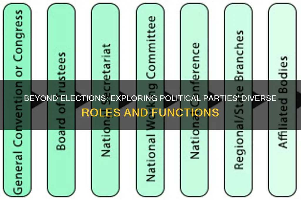 what other functions do political parties serve