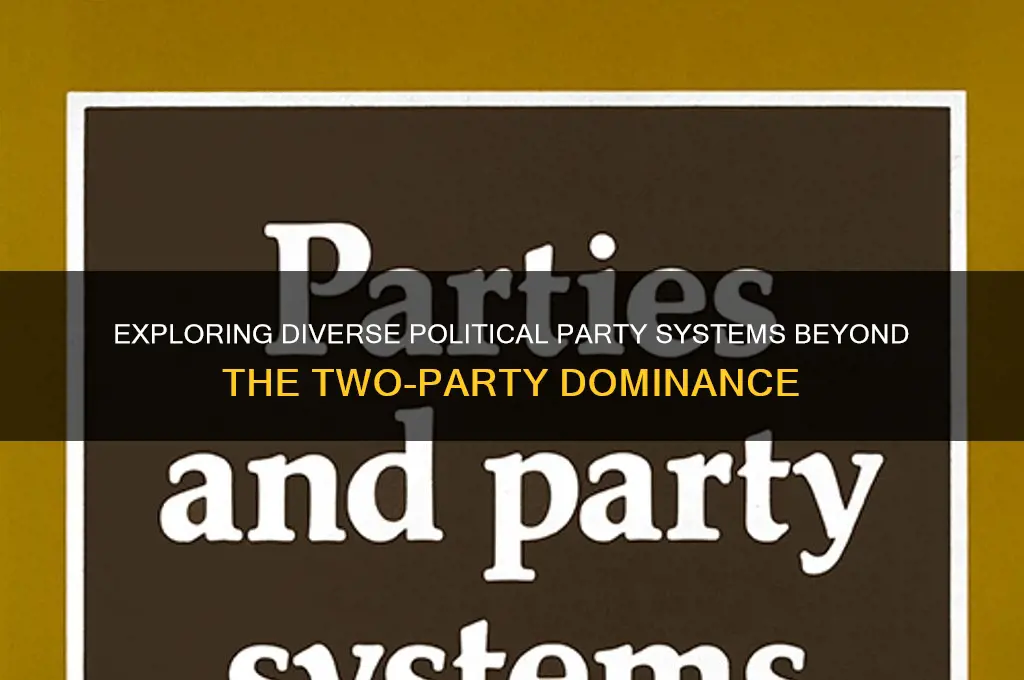 what other types of political party systems are there