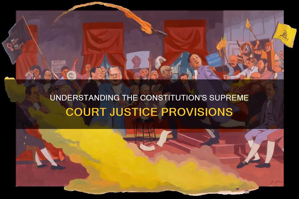 what part of constitution about supreme court justices