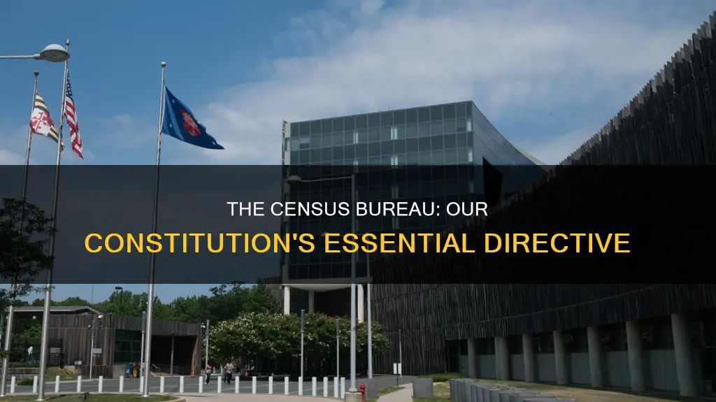 what part of our constitution calls for a census bureau