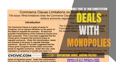 Constitution Clauses: Battling Monopolies and Their Power