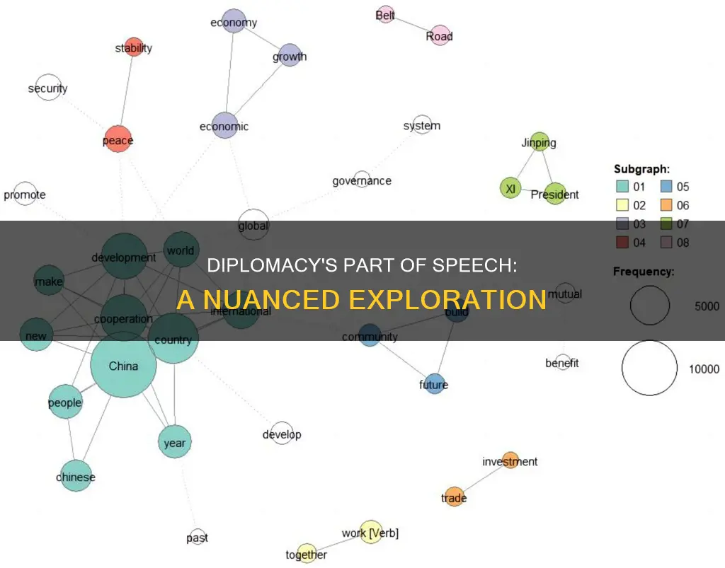 what part of speech is diplomacy