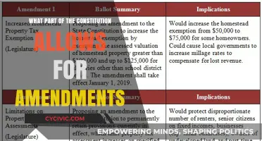 Amendments: The Constitution's Living Document Clause