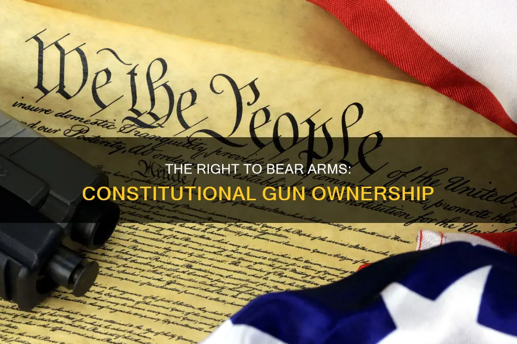 what part of the constitution allows pople to own guns