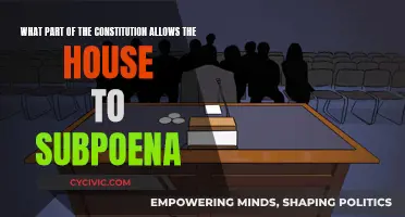 The House's Subpoena Power: Exploring Constitutional Roots