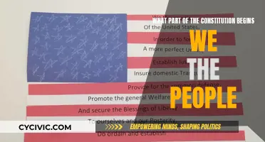 The Preamble Promise: "We the People" Power