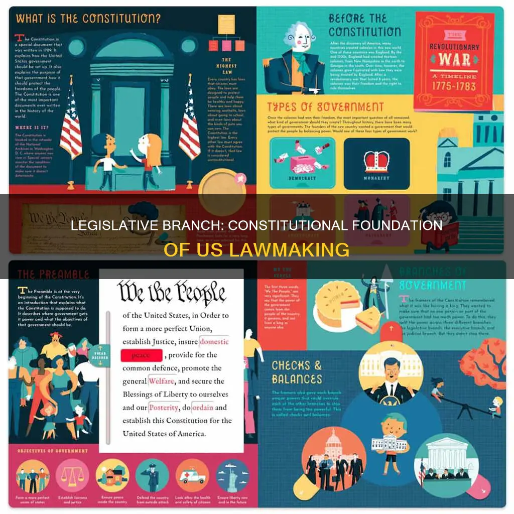 what part of the constitution covers the legislative branch