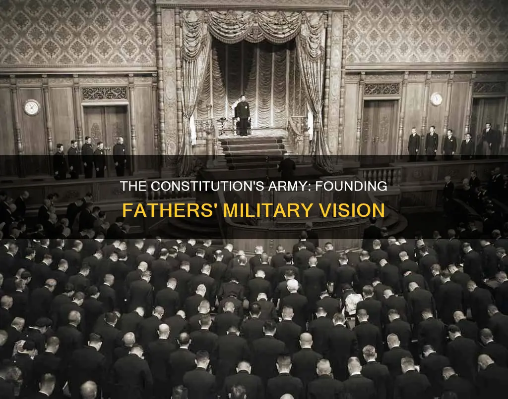 what part of the constitution created the army