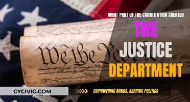 The Constitution's Justice Department: A Founding Pillar