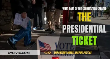 The Making of the Presidential Ticket in the Constitution