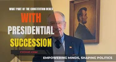 Who's Next in Line? The Constitution's Plan for Presidential Succession
