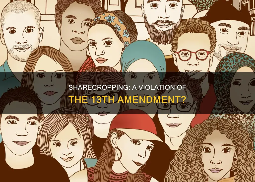 what part of the constitution did sharecropping violate