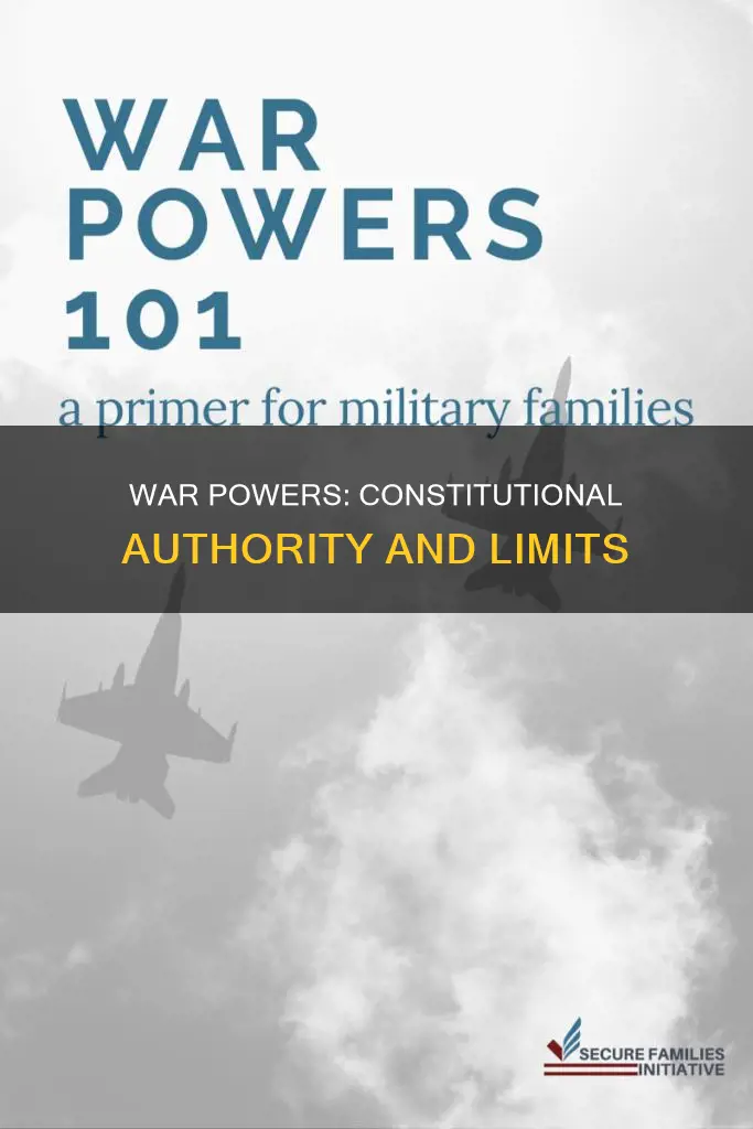 what part of the constitution does it give war powers