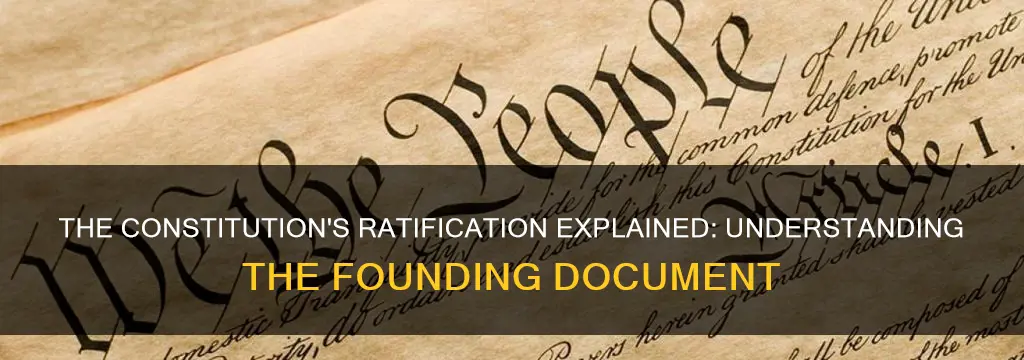 what part of the constitution explains ratifying the constitution