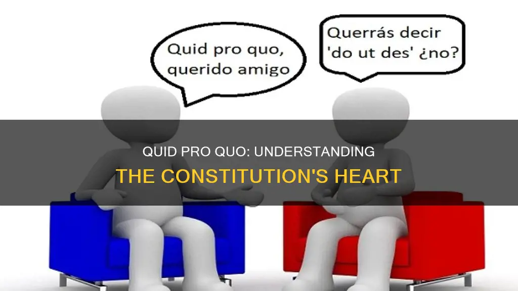 what part of the constitution has quid pro quo