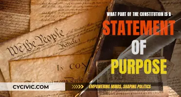 The Constitution's Purposeful Statement: A Founding Principle