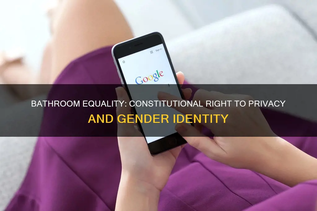 what part of the constitution is in gender and bathrooms