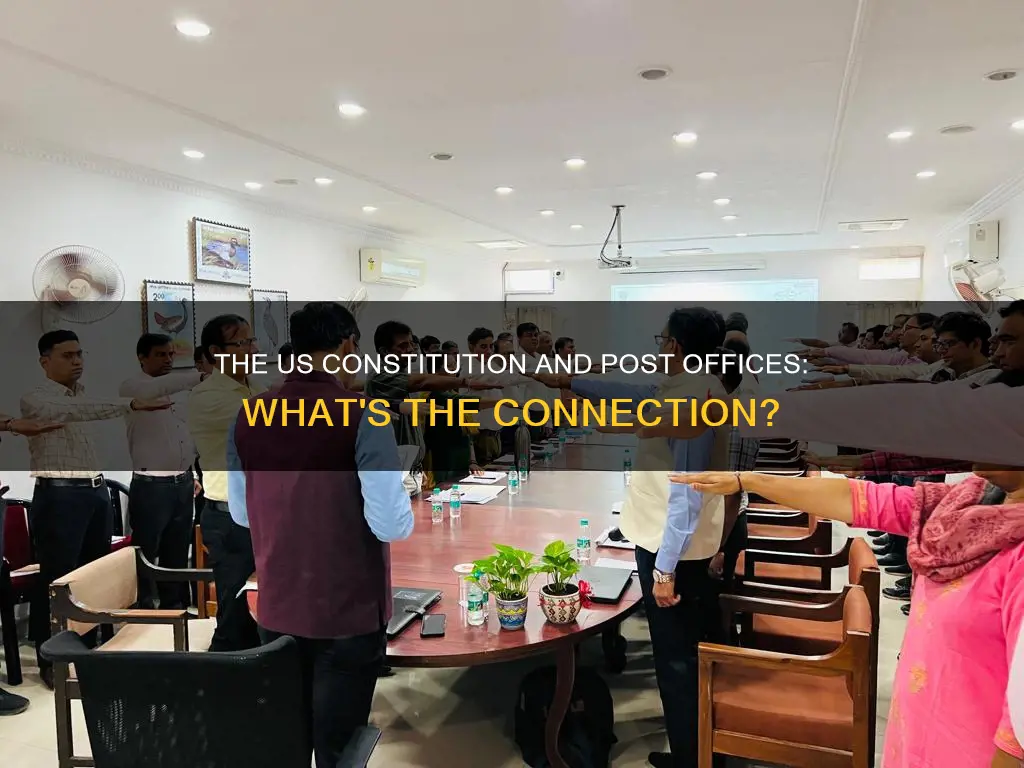 what part of the constitution mentions post offices