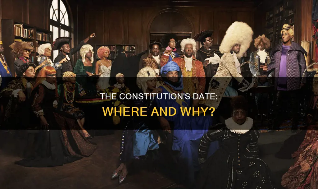 what part of the constitution mentions sept 17 1787