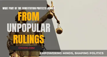 The Constitution's Safeguards for Judges and Their Rulings