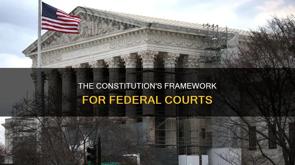 what part of the constitution set up the fed court