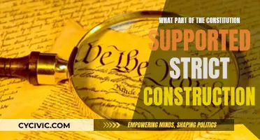 Strict Constructionism: The Constitution's Textual Integrity
