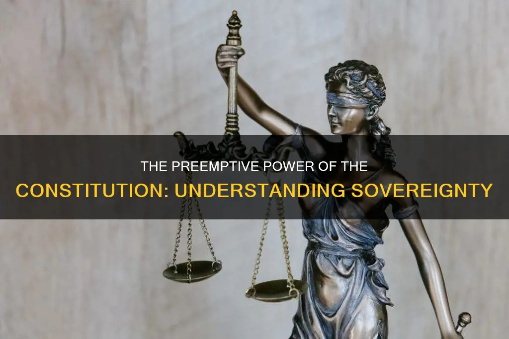 what part of the constitution supports preemption