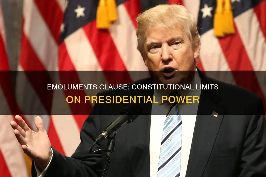 what part of the constitution talks about emoluments