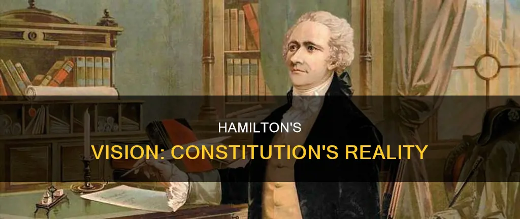 what parts of the hamilton plan are in the constitution