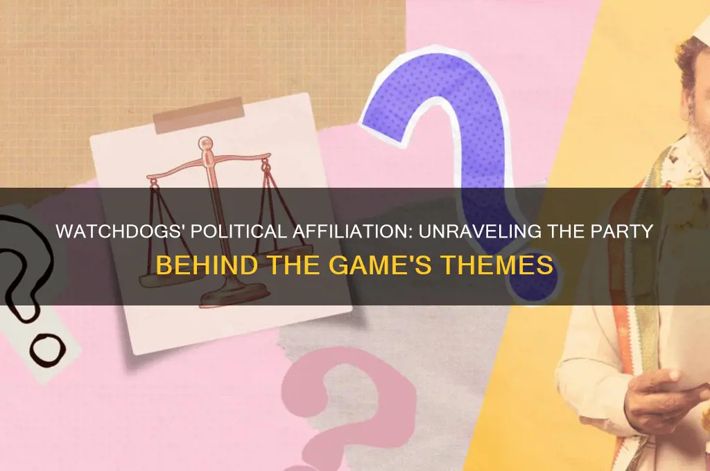 what party is watchdogs political