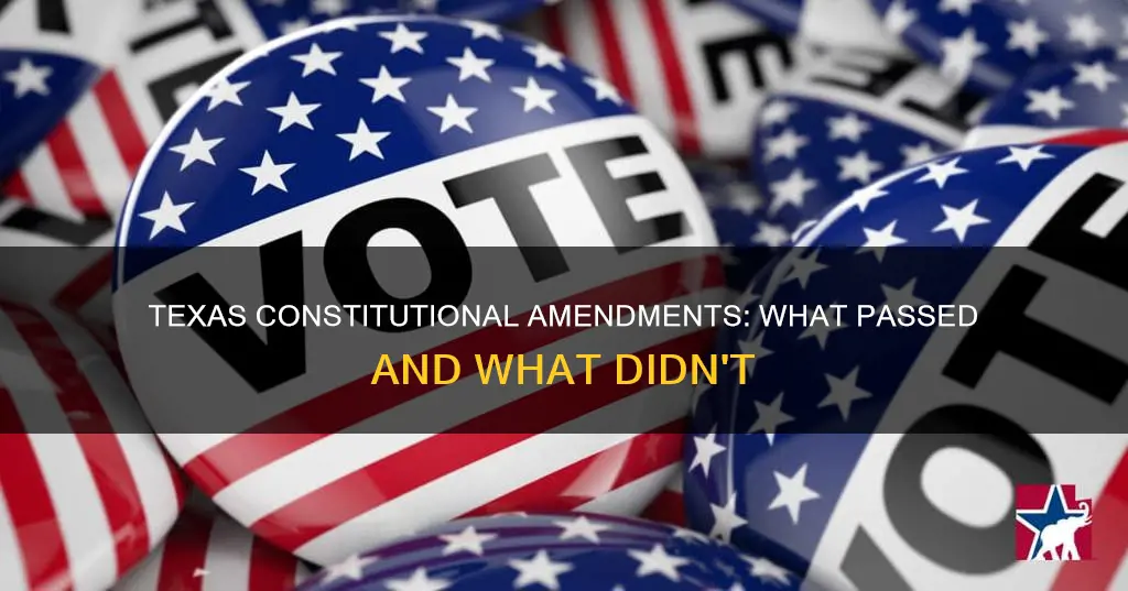what passed in texas constitutional amendment