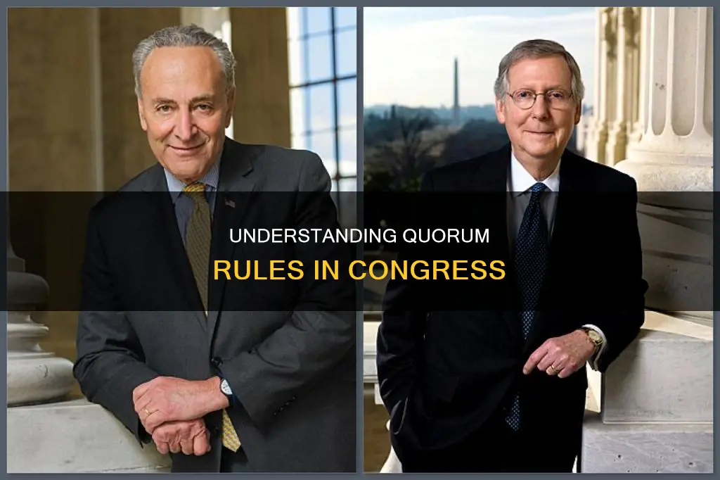 what percentage constitutes a quorum in the chamber of congress