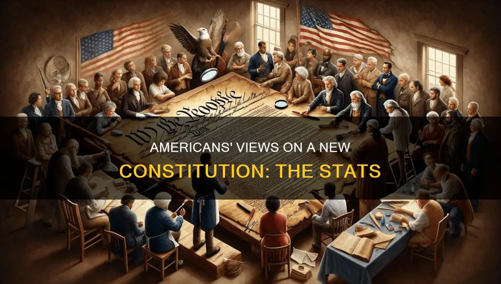 what percentage of americans think we need a new constitution