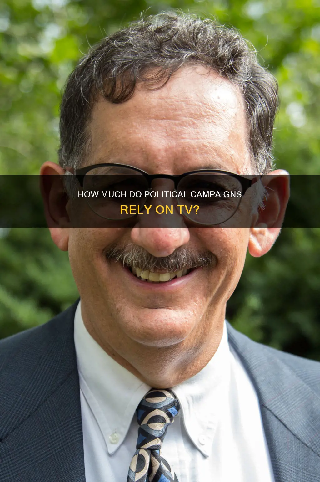 what percentage of political campaigns tv data