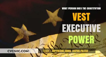 The Constitution's Executive Power: Who's in Charge?