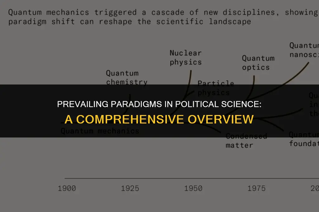 what perspective dominates the field of political science