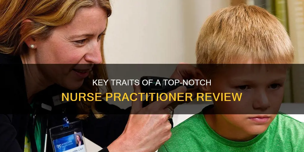what points constitute an excellent review of a nurse practitioner