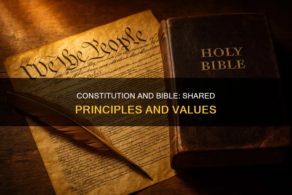 what points did the constitution take from the bible